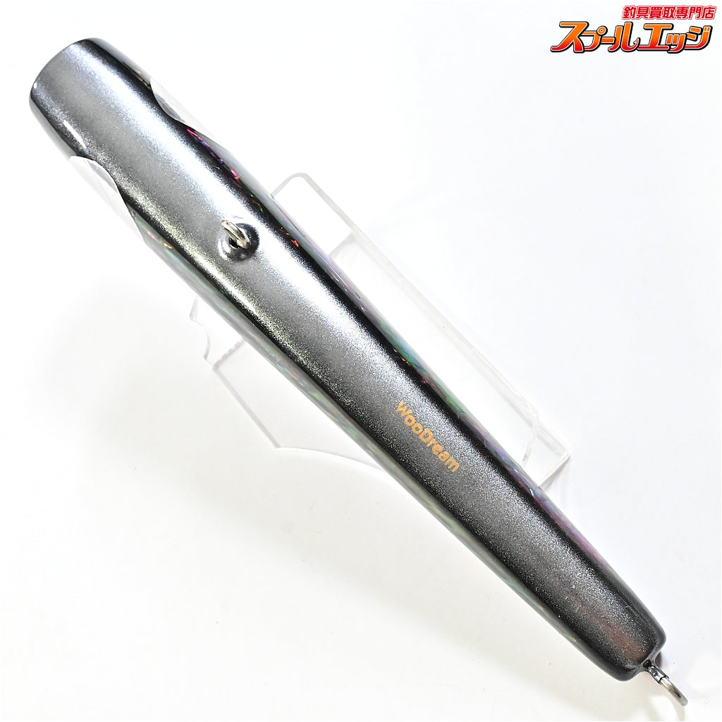 【ウッドリーム】 アキヤポッパー 215 アワビブラック アバロン アワビシャル貼り WooDream Akiya 海水用ルアー K_060