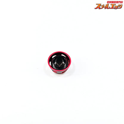 【ダイワxSLPワークス】 22RCS マシンカットハンドル 45mm Iシェイプザイオンノブ レッド装着 22スピニングハンドルキャップブラック/レッド付 DAIWAxSLP-WORKS