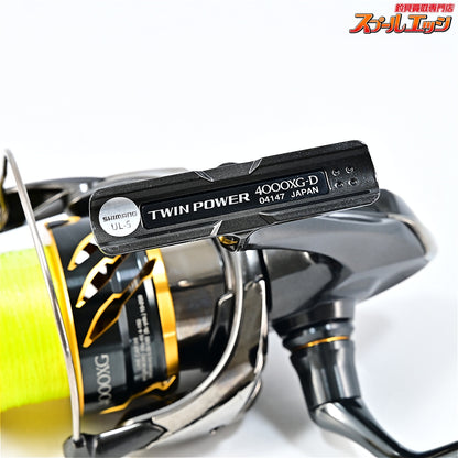 【シマノ】 20ツインパワー 4000XG SHIMANO ゴメクサスTPE30ハンドルノブ装着 TWINPOWER