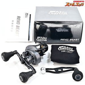 【アブガルシア】 レボ ビースト 40HS 右巻 純正シングルハンドル付 Abu Garcia REVO BEAST