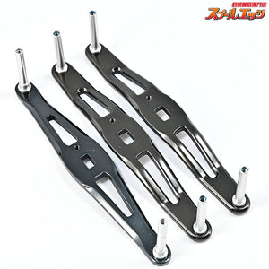 【ダイワ】 24ライトゲーム RX IC 150-DH 110mm純正ダブルハンドル 2本セット シマノ用1本 DAIWA LIGHT-GAME HANDLE