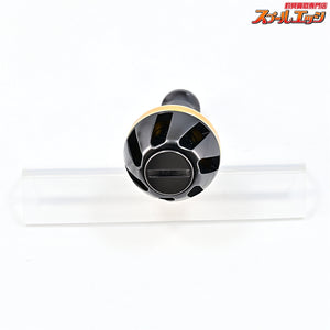 【ダイワxSLPワークス】 カラーアルミラウンドノブ S ゴールド 2点セット DAIWAxSLP-WORKS Custom HANDLEKONB