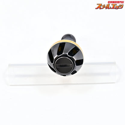 【ダイワxSLPワークス】 カラーアルミラウンドノブ S ゴールド 2点セット DAIWAxSLP-WORKS Custom HANDLEKONB