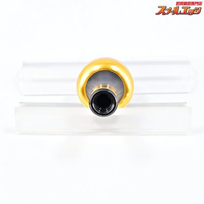 【ダイワxSLPワークス】 カラーアルミラウンドノブ S ゴールド 2点セット DAIWAxSLP-WORKS Custom HANDLEKONB