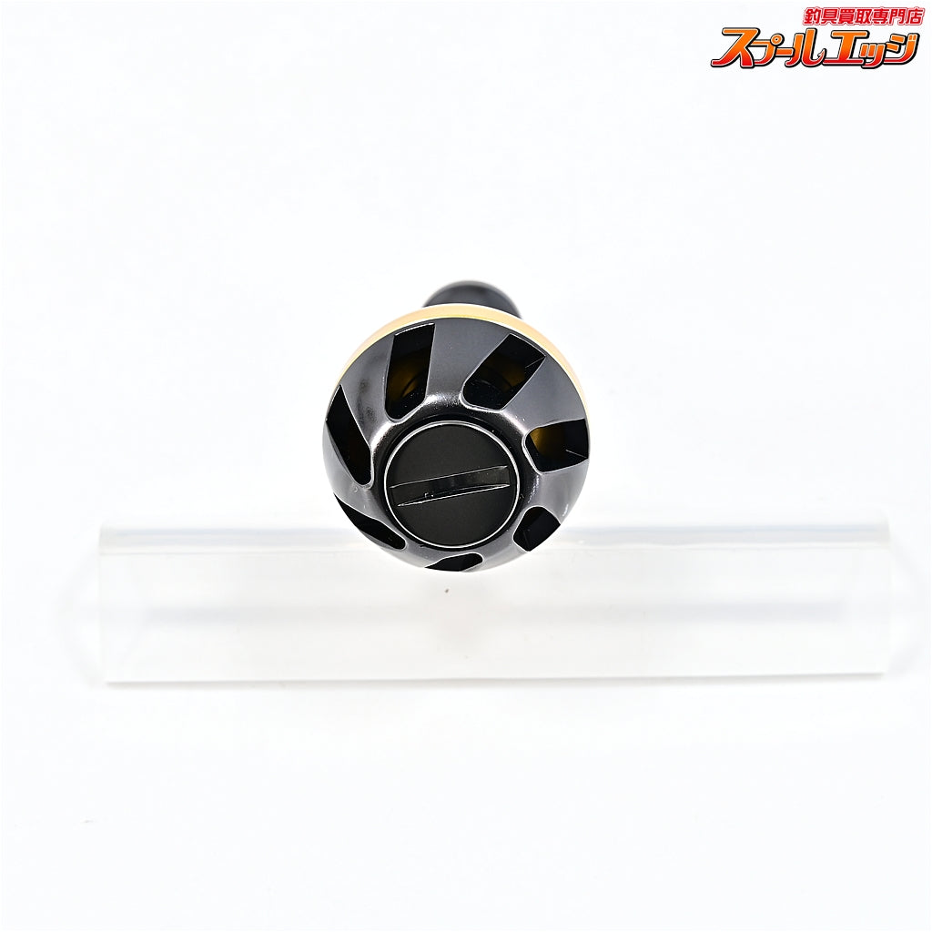 【ダイワxSLPワークス】 カラーアルミラウンドノブ S ゴールド 2点セット DAIWAxSLP-WORKS Custom HANDLEKONB
