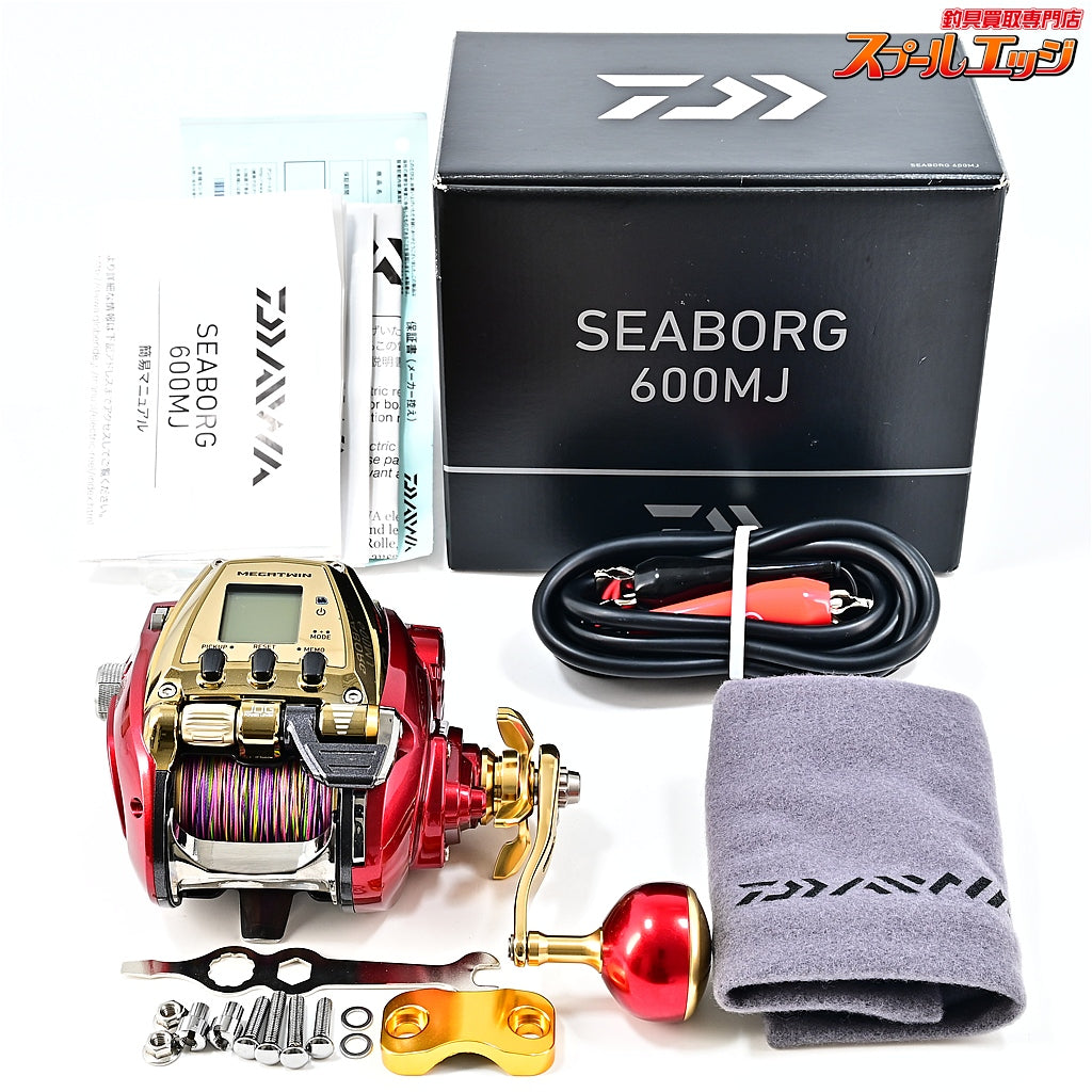 【ダイワ】 21シーボーグ 600MJ 使用距離2.1km 使用10時間 DAIWA SEABORG