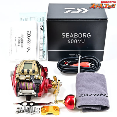 【ダイワ】 21シーボーグ 600MJ 使用距離2.1km 使用10時間 DAIWA SEABORG