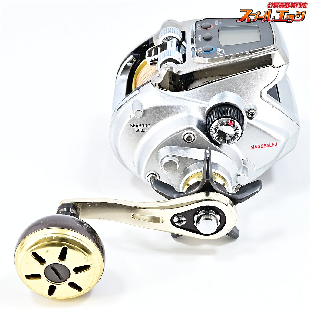 【ダイワ】 シーボーグ 500J 使用距離44.5km 使用157時間 DAIWA SEABORG