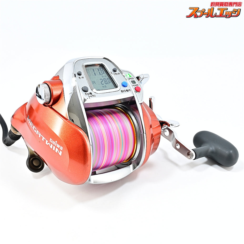 【ダイワ】 シーボーグ 750MT メガツイン 使用距離0.5km 使用3時間 DAIWA SEABORG MEGATWIN
