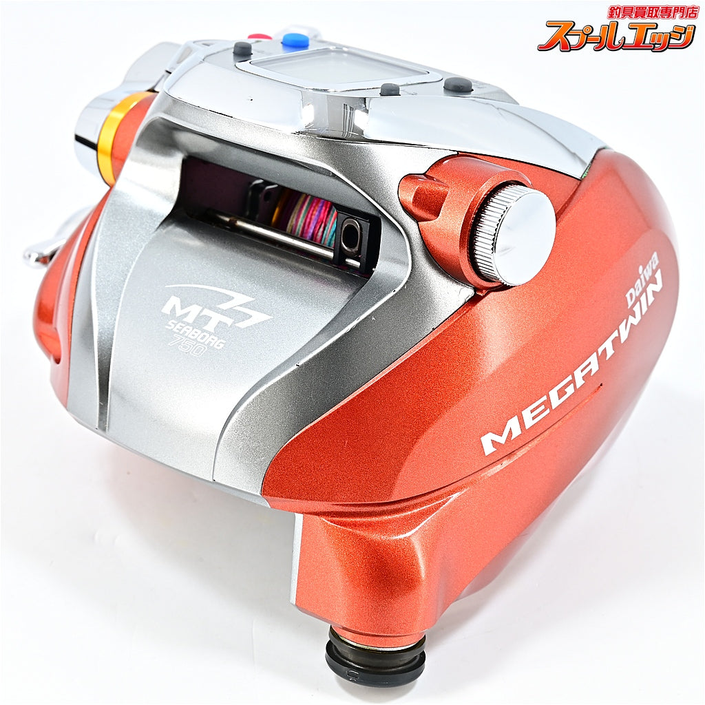 【ダイワ】 シーボーグ 750MT メガツイン 使用距離0.5km 使用3時間 DAIWA SEABORG MEGATWIN