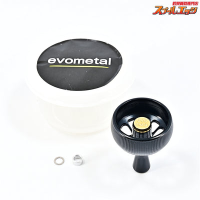 【エヴォメタル】 メタノブ 32 ブラック カスタムハンドルノブ EVOMETAL METAKNOB