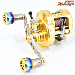 【シマノ】 15オシアコンクエスト 300HG リブレクランクフェザー100&リブレQ.R.A 197タイプ装着 SHIMANO OCEA CONQUEST