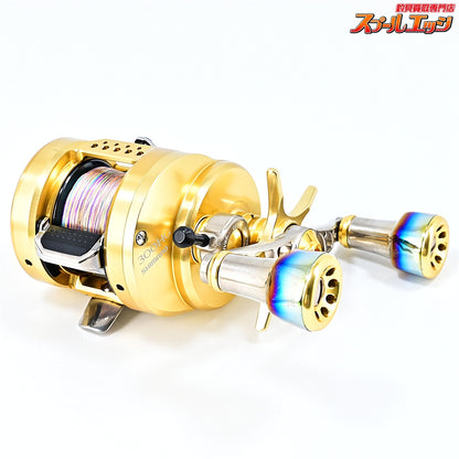 【シマノ】 15オシアコンクエスト 300HG リブレクランクフェザー100&リブレQ.R.A 197タイプ装着 SHIMANO OCEA CONQUEST