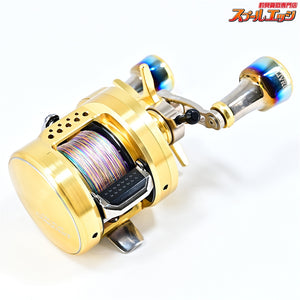 【シマノ】 15オシアコンクエスト 300HG リブレクランクフェザー100&リブレQ.R.A 197タイプ装着 SHIMANO OCEA CONQUEST