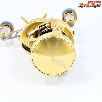【シマノ】 15オシアコンクエスト 300HG リブレクランクフェザー100&リブレQ.R.A 197タイプ装着 SHIMANO OCEA CONQUEST