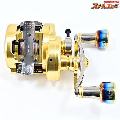 【シマノ】 15オシアコンクエスト 300HG リブレクランクフェザー100&リブレQ.R.A 197タイプ装着 SHIMANO OCEA CONQUEST