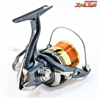 【シマノ】 25アルテグラ C2000SHG アベイルPOMノブホワイト&ノブキャップゴールド装着 SHIMANO ULTEGRA