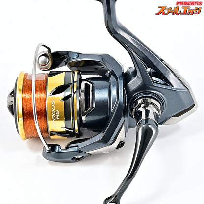 【シマノ】 25アルテグラ C2000SHG アベイルPOMノブホワイト&ノブキャップゴールド装着 SHIMANO ULTEGRA