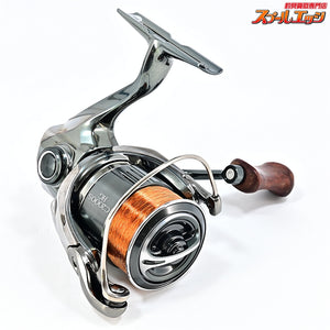 【シマノ】 22ステラ C2000SHG IOSファクトリーウッドカスタムハンドルノブ装着 SHIMANO STELLA