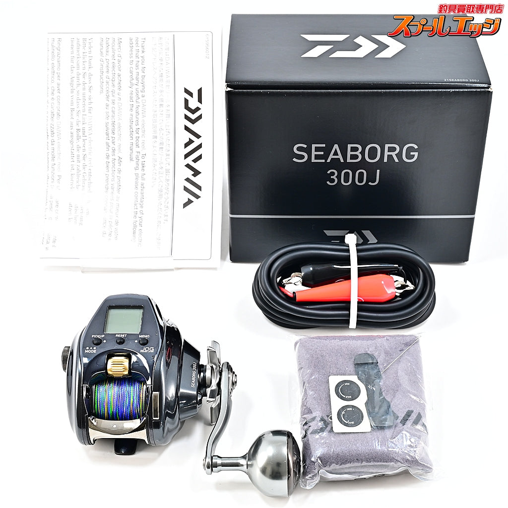【ダイワ】 21シーボーグ 300J 使用距離18.9km 使用48時間 DAIWA SEABORG