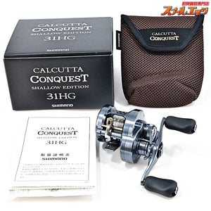 【シマノ】 24カルカッタコンクエスト シャローエディション 31HG SHIMANO CALCUTTA CONQUEST