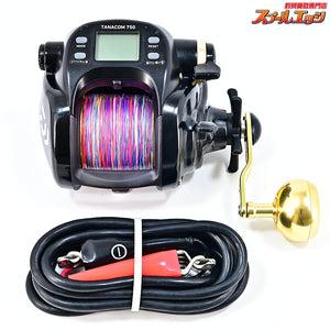 【ダイワ】 14タナコン 750 使用距離31.7km 使用46時間 DAIWA TANACON