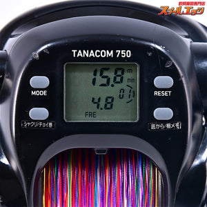 【ダイワ】 14タナコン 750 使用距離31.7km 使用46時間 DAIWA TANACON