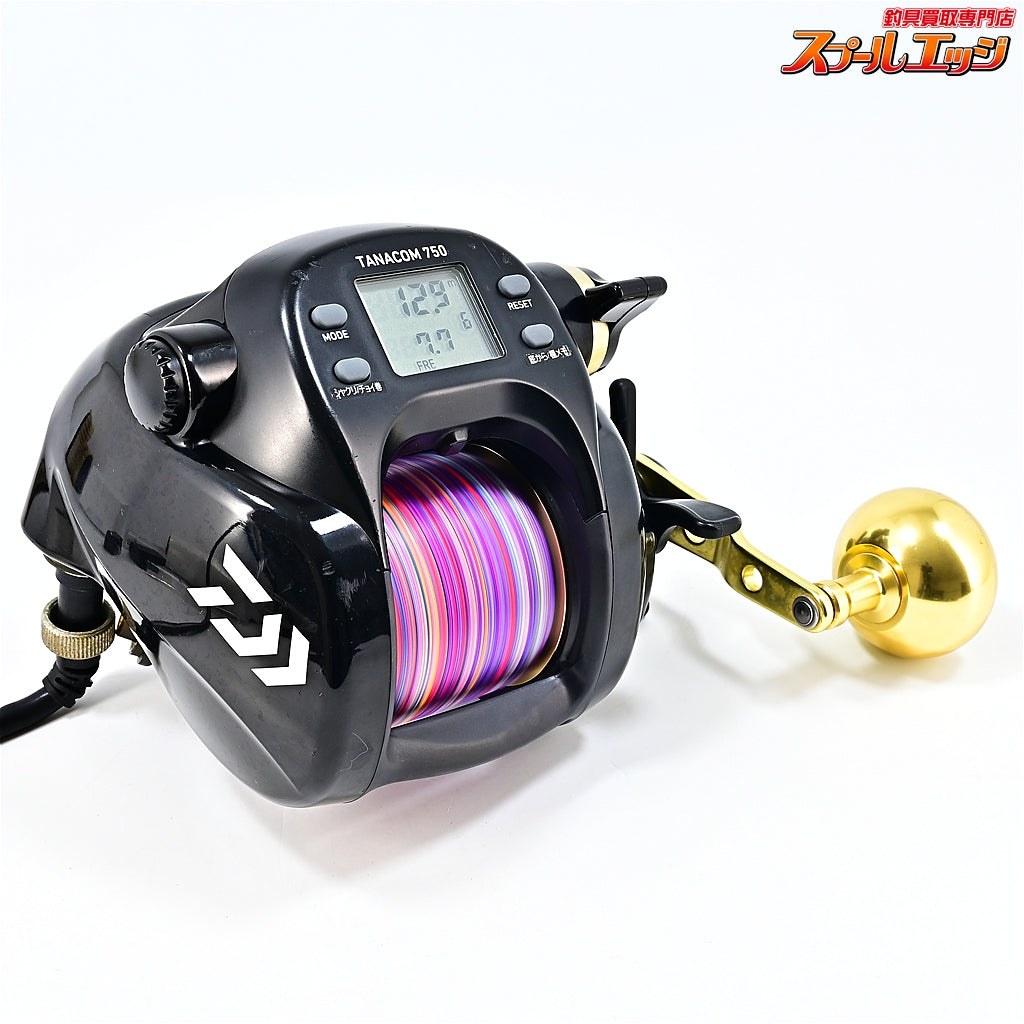 【ダイワ】 14タナコン 750 使用距離31.7km 使用46時間 DAIWA TANACON