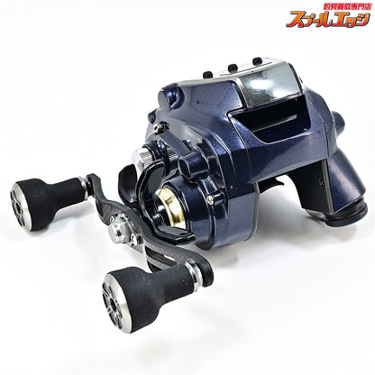 【ダイワ】 15レオブリッツ 150J 使用距離56.4km 使用時間132時間 ハイテンカスタムカーボンハンドル110mm装着 DAIWA LEOBRITZ