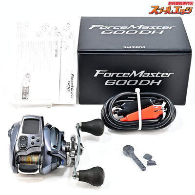 【シマノ】 24フォースマスター 600DH 使用距離87.8km 使用193時間 SHIMANO FORCE-MASTER