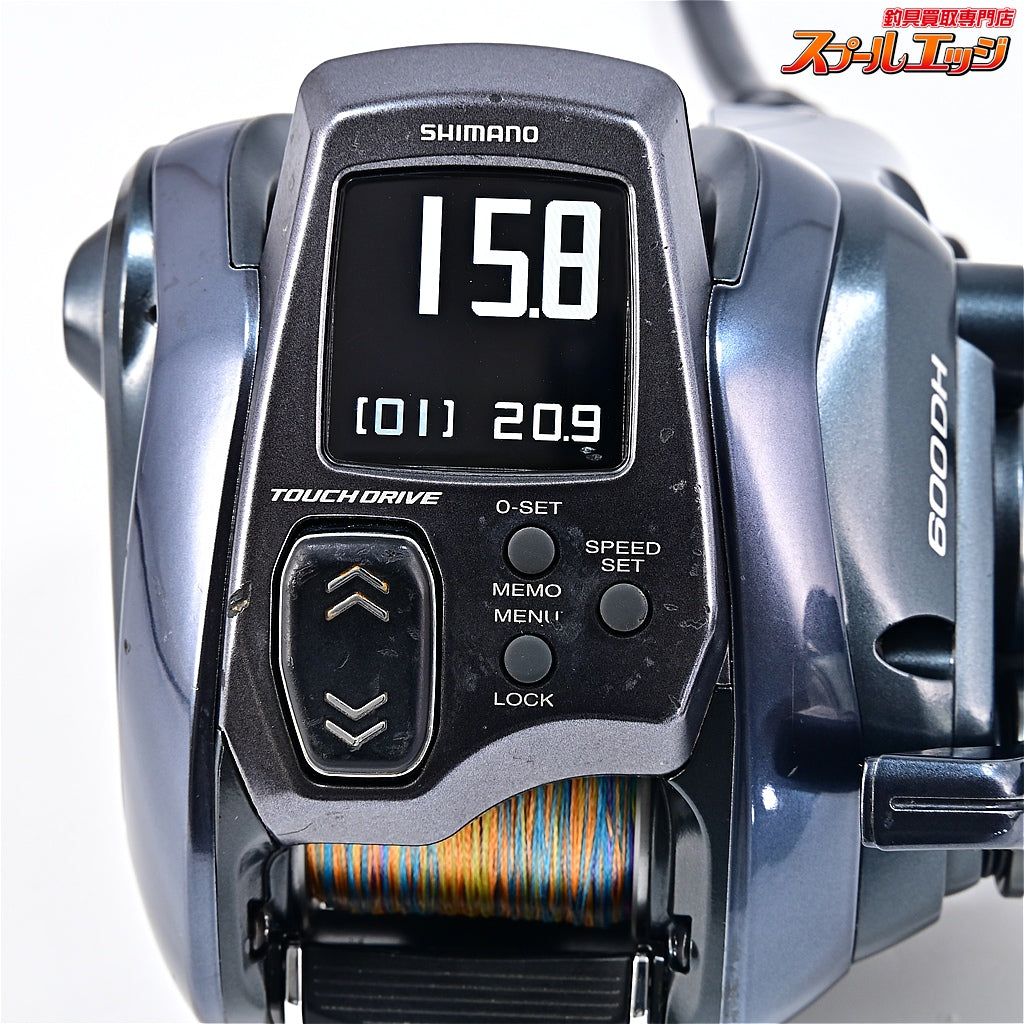 【シマノ】 24フォースマスター 600DH 使用距離87.8km 使用193時間 SHIMANO FORCE-MASTER