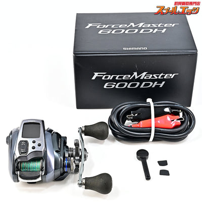 【シマノ】 24フォースマスター 600DH 使用距離27.1km 使用45時間 SHIMANO FORCE-MASTER