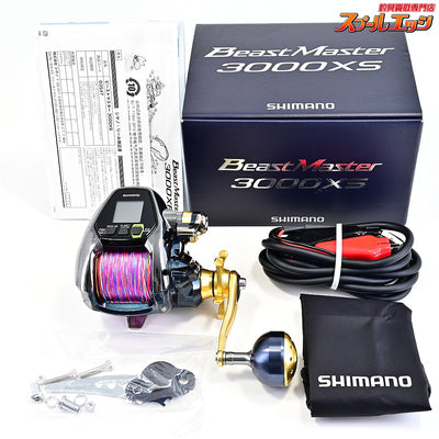 【シマノ】 16ビーストマスター 3000XS 使用距離5.7km 使用25.5時間 SHIMANO BEAST MASTER