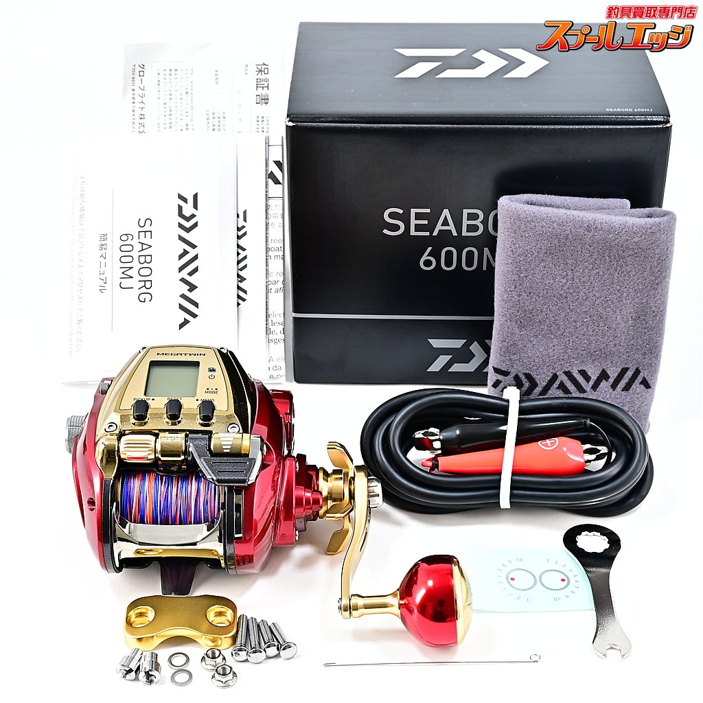 【ダイワ】 21シーボーグ 600MJ 使用距離1.6km 使用13時間 DAIWA SEABORG