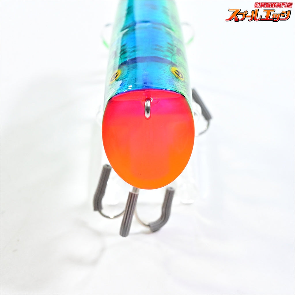 【レトロム】 ジャッティングジョー ライトブルー&グリーン 前山ベース トップウォーター RETROM MAEYAMA BASE Jutting joe K_060