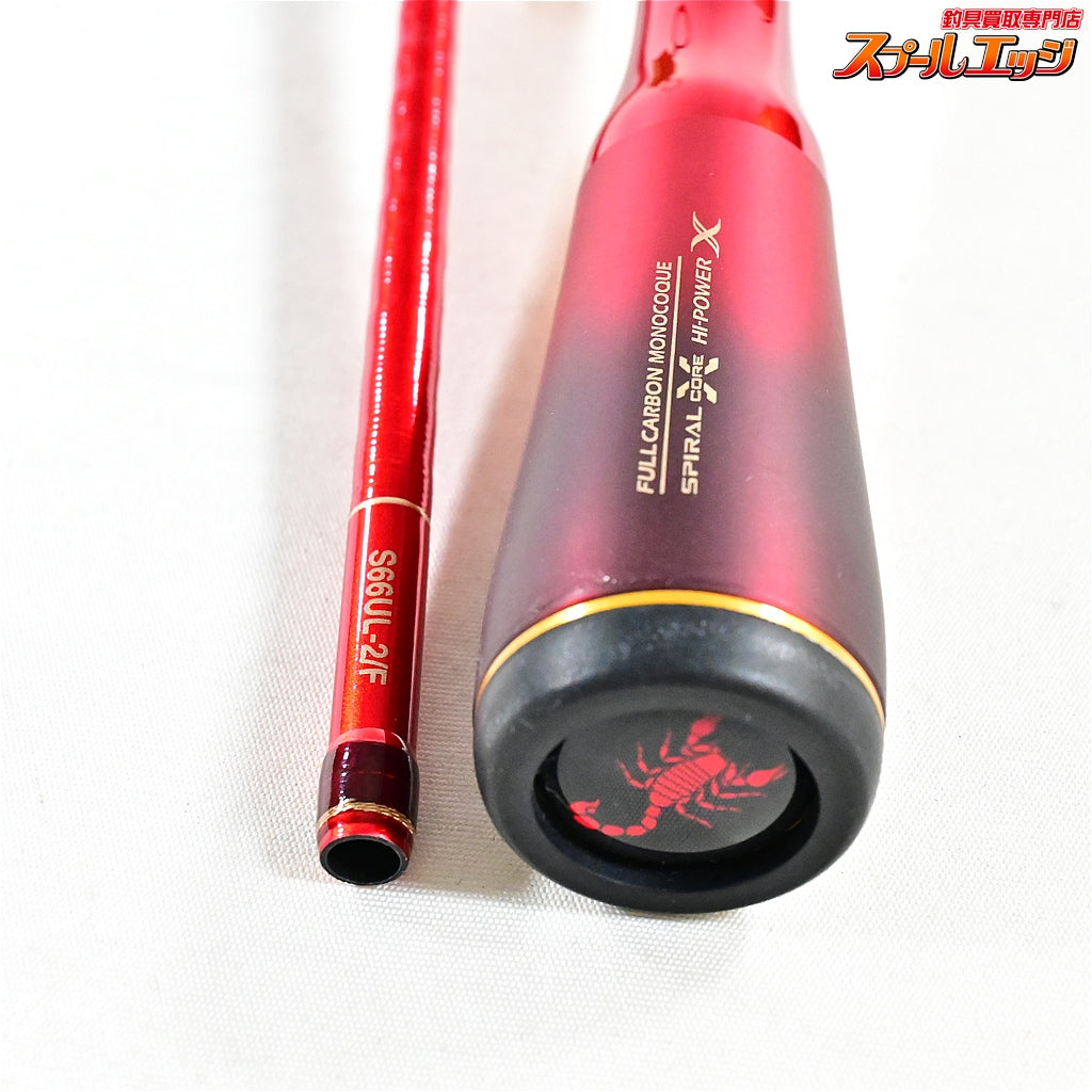 【シマノ】 23ワールドシャウラ テクニカルエディション S66UL-2/F SHIMANO WORLD SHAULA Technical Edition ニジマス ヤマメ イワナ アマゴ K_178