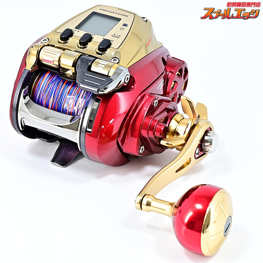 【ダイワ】 21シーボーグ 600MJ 使用距離1.6km 使用13時間 DAIWA SEABORG