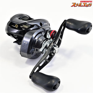 【シマノ】 24スコーピオン MD 201XG ZPI ゼロス 102mmマシンカットハンドル ブラック装着 SHIMANO Scorpion