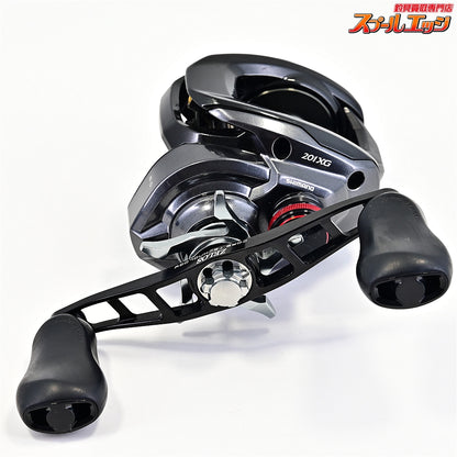【シマノ】 24スコーピオン MD 201XG ZPI ゼロス 102mmマシンカットハンドル ブラック装着 SHIMANO Scorpion