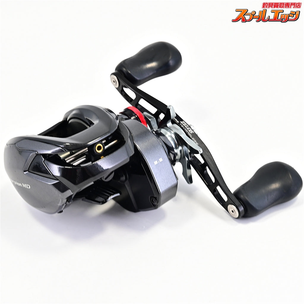 【シマノ】 24スコーピオン MD 201XG ZPI ゼロス 102mmマシンカットハンドル ブラック装着 SHIMANO Scorpion
