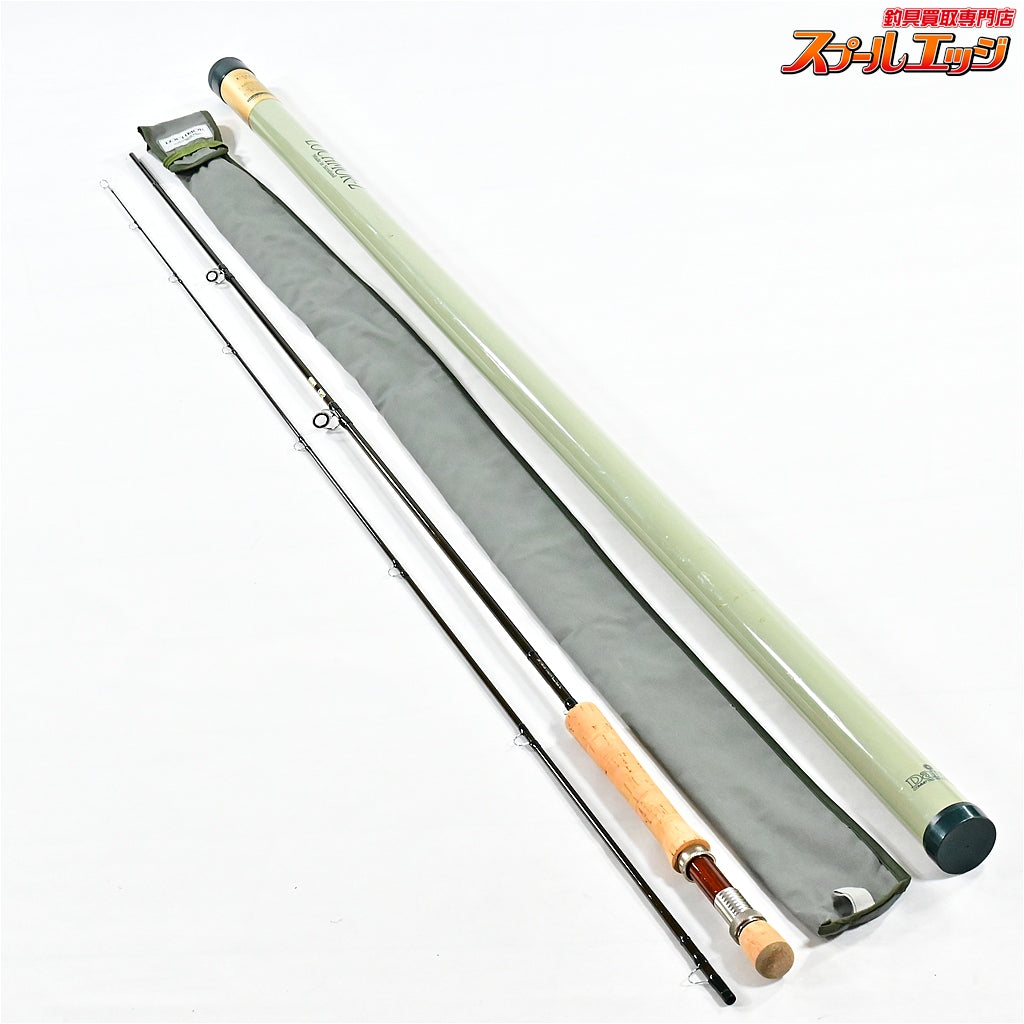 【ダイワ】 ロッホモアZ F918U 9.1ft #8 専用アルミケース付 DAIWA LOCHMOR-Z ヤマメ イワナ アマゴ ニジマス K_191