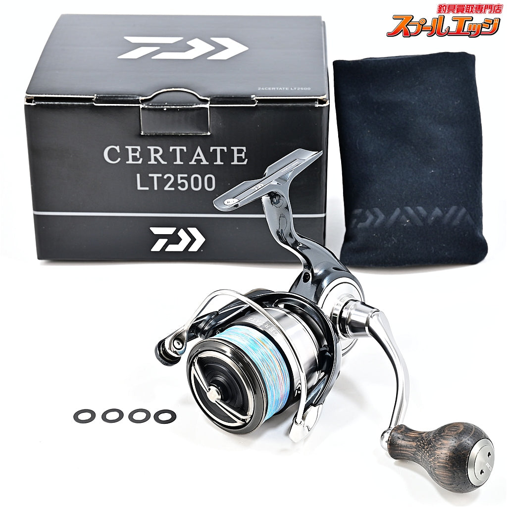【ダイワ】 24セルテート LT 2500 SLPW RCSエギングウッドノブ装着 DAIWA CERTATE