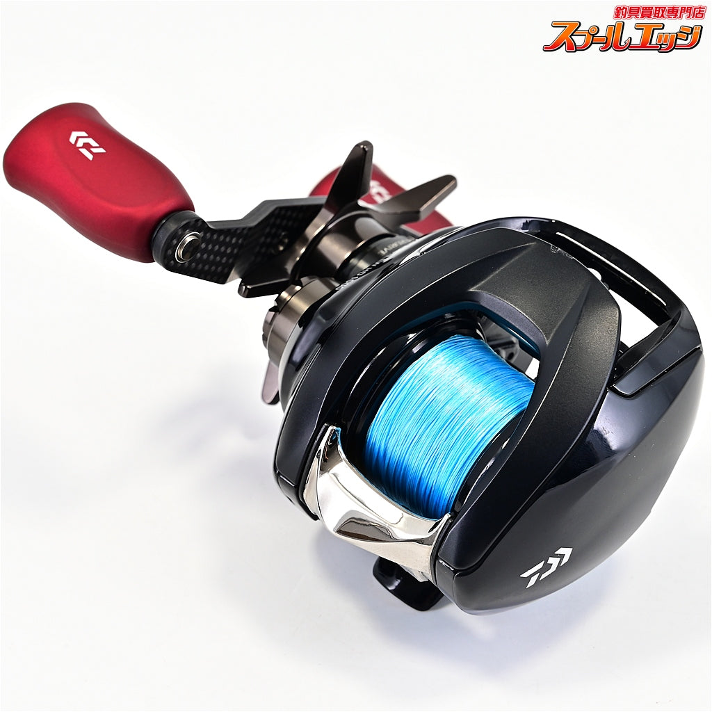 【ダイワ】 22ジリオン TW HD 1000XHL SLPW RCSカーボンクランクハンドル95mm&Iシェイプコルクノブ レッド装着 DAIWA ZILLION