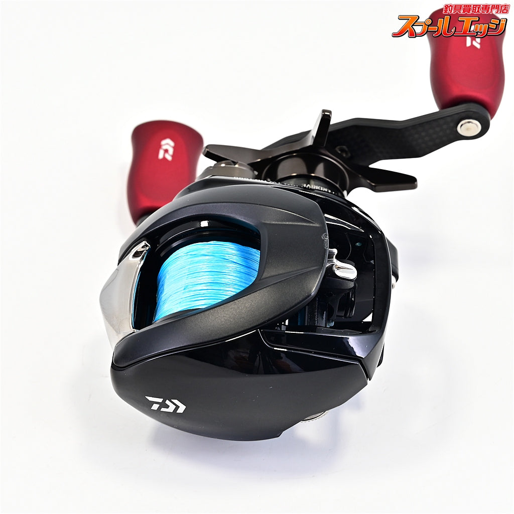 【ダイワ】 22ジリオン TW HD 1000XHL SLPW RCSカーボンクランクハンドル95mm&Iシェイプコルクノブ レッド装着 DAIWA ZILLION