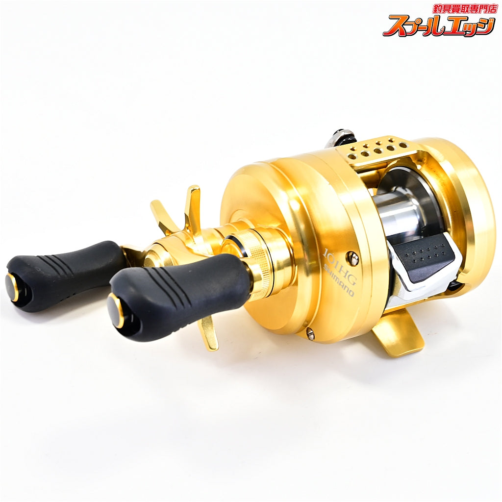 【シマノ】 15カルカッタコンクエスト 101HG アベイルマイクロキャストスプール14CNQ1068ガンメタ SVSインフィニティ装着 SHIMANO CALCUTTA CONQUEST