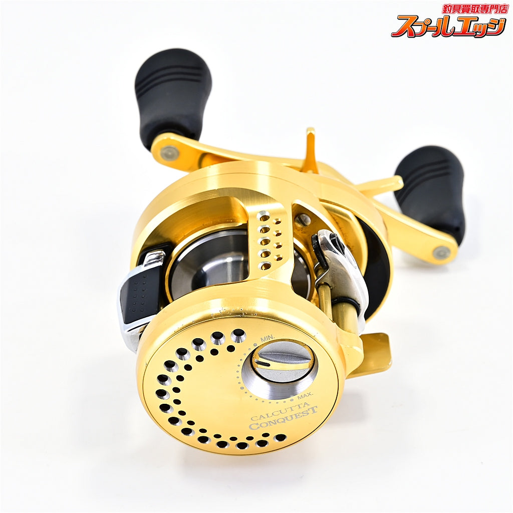 【シマノ】 15カルカッタコンクエスト 101HG アベイルマイクロキャストスプール14CNQ1068ガンメタ SVSインフィニティ装着 SHIMANO CALCUTTA CONQUEST