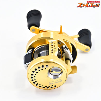 【シマノ】 15カルカッタコンクエスト 101HG アベイルマイクロキャストスプール14CNQ1068ガンメタ SVSインフィニティ装着 SHIMANO CALCUTTA CONQUEST