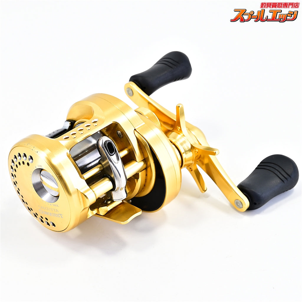 【シマノ】 15カルカッタコンクエスト 101HG アベイルマイクロキャストスプール14CNQ1068ガンメタ SVSインフィニティ装着 SHIMANO CALCUTTA CONQUEST