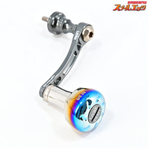 【リブレ】 ライトアーム 58 EF30ハンドルノブ装着 シマノS2左右用 ガンメタ LIVRE LIGHT ARM