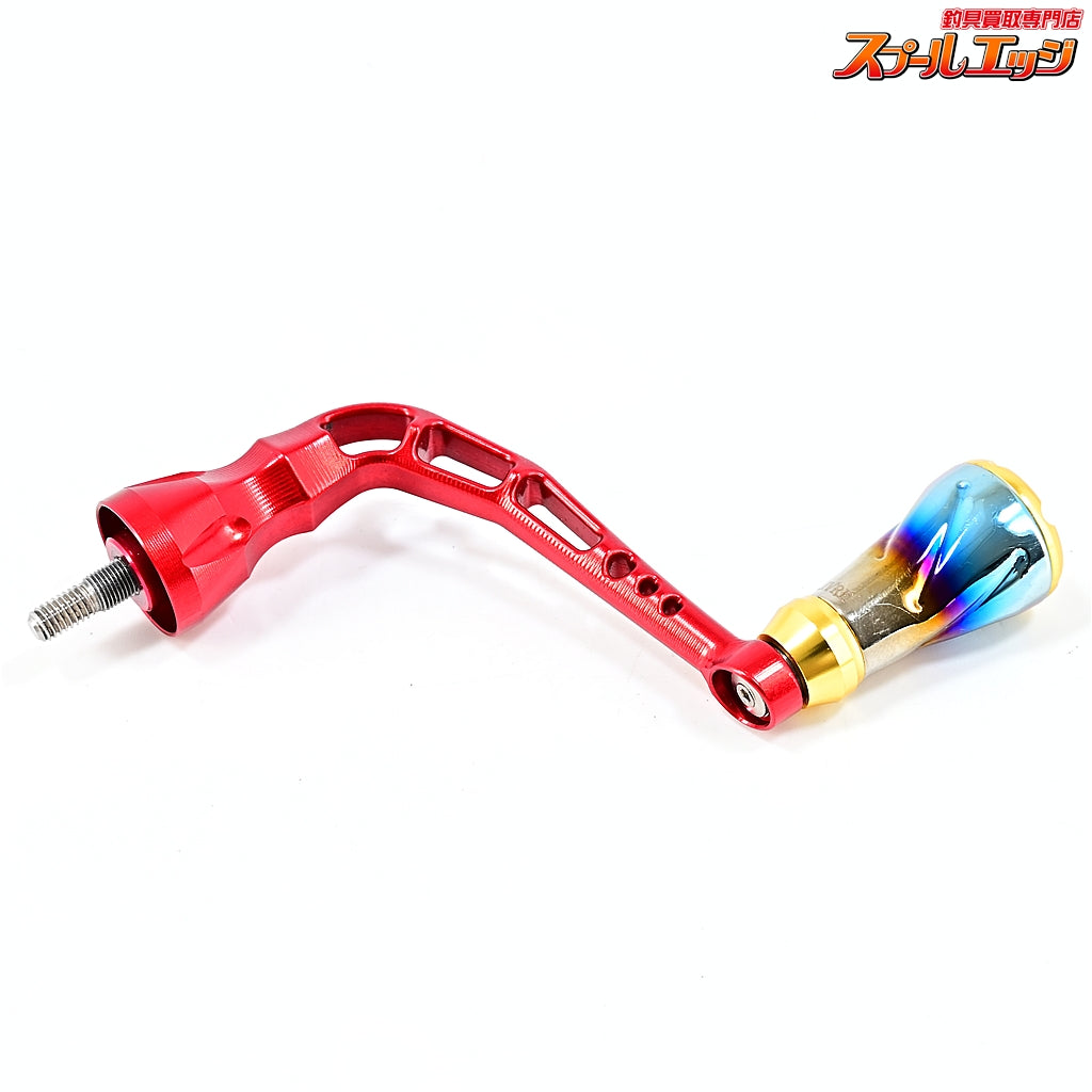 【リブレ】 モノアーム 56 特注カラーレッド シマノS2用 フォルテノブ　ファイヤー/ゴールド装着 LIVRE MONOARM